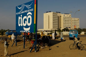 Tigo Tchad, la dernière acquisition de Maroc Telecom. © Vincent Fournier/JA