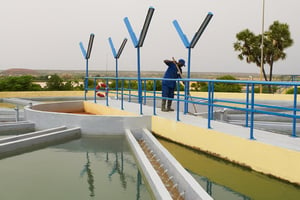 SEEN, filiale de Veolia chargée de l’eau potable au Niger. © VEOLIA / Didier Olivre