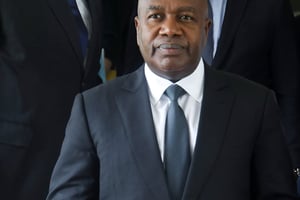 Sidiki Diakité, ici en mai 2019 à Abidjan, est décédé le 23 octobre. © Luc Gnago/REUTERS