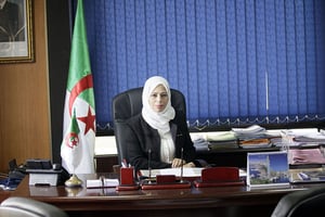Basma Azouar, ministre des Relations avec le Parlement. © Ian Siepmann
