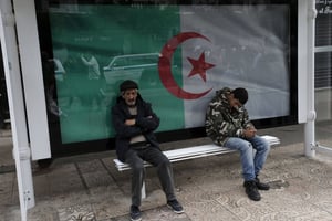 Des manifestant à Alger; le 12 décembre 2019 (photo d’illustration). © Toufik Doudou/AP/Sipa