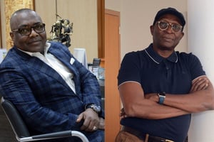 Amadou Diadié Sankaré, à gauche ; Mamadou Sinsy Coulibaly, à droite,. © Montage JA – DAOU BAKARY POUR JA
