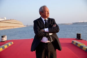 Le milliardaire égyptien Naguib Sawiris , actionnaire majoritaire d’Endeavour © Shawn Baldwin/Bloomberg/Getty