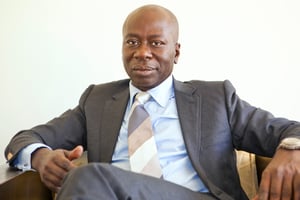 Baidy Agne, président du Conseil national du patronat sénégalais. © Antoine TEMPÉ pour JA