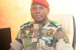 Le général Kéba Sangaré a été nommé gouverneur de la région de Bougouni. © Emmanuel Daou Bakary