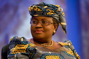 Ngozi Okonjo-Iweala, ancienne directrice générale de la Banque mondiale, lors de la cinquième édition de la Clinton Global Initiative à New York, le 23 septembre 2009. © RAMIN TALAIE/EPA/MAX PPP