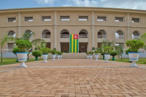 Le siège du Parlement togolais. © Assemblée nationale de la République togolaise