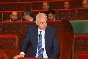 Le ministre de la Santé, Khalid Aït Taleb, à Rabat le 5 novembre 2019. © MAP