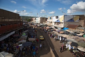 Une vue de Bamako, le 26 août 2020. © ANNIE RISEMBERG / AFP