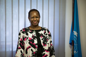 La Guinéenne Bintou Keïta a été nommée à la tête de la Monusco où elle succède à Leïla Zerrougui. © Leonora Baumann UN/MINUJUSTH