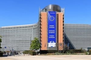 Vue du Berlaymont, siège de la Commission européenne, à Bruxelles. © EmDee/Wikipedia/Licence CC
