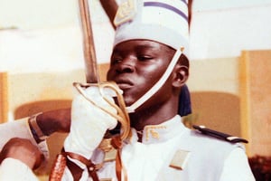 Le légendaire capitaine sénégalais Mbaye Diagne, reconnu comme Juste au Rwanda © AFP
