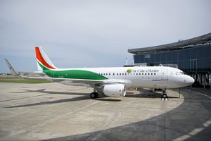 Air Côte d’Ivoire a réceptionné le 18 février son nouvel aéronef Airbus 320 néo à l’aéroport international d’Abidjan. © AIRBUS