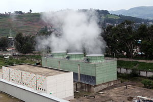 Centrale d’incinération de déchets de Reppie en Éthiopie. © Minasse Wondimu Hailu/Anadolu Agency/AFP