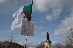 Manifestation pro-Hirak, à Paris, le 16 février 2020. © DR
