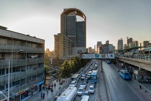 Quartier d’affaires d’Addis-Abeba, en décembre 2020. Downtown business district of in Addis Ababa, Ethiopia on Dec. 1, 2020. Ethnic Tigray people all over the Ethiopia report an increase in discrimination and abuse from the authorities. (Mulugeta Ayene/The New York Times) *** Local Caption *** ETHIOPIA TIGRAY TIGRAY PEOPLE’S LIBERATION FRONT TIGRAYANS ABIY AHMED ADDIS ABABA DISCRIMINATION

© MULUGETA AYENE/NYT/REDUX/REA