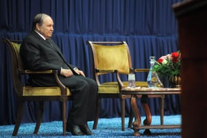 L’ancien président Abdelaziz Bouteflika, en février 2012. © FAROUK BATICHE/AFP