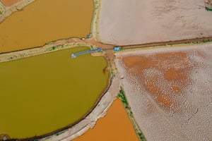 La mine d’or de Mana (ouest), exploitée par Endeavour, depuis son opération de fusion-acquisition avec Semafo, en 2020.