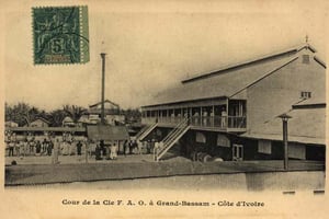 En 1893, la France fait de Grand-Bassam la capitale de la colonie. © Singoloua225/Wikipedia/Licence CC