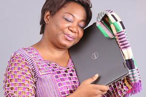 Nnenna Nwakanma est ambassadrice en chef du web au sein de la World Wide Web Foundation. © DR