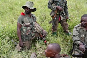 Un soldat congolais lors d’une opération contre les ADF, au Nord-Kivu en décembre 2018. © REUTERS/Goran Tomasevic