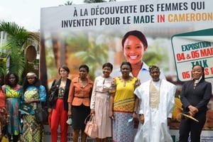 Le Gicam a organisé l’exposition « Comment mieux développer la production locale et faire représenter les femmes qui valorisent le “made in Cameroon” » les 4 et 5 mars. © Gicam