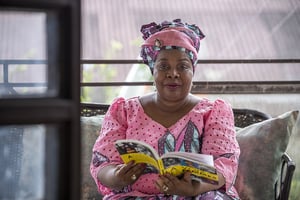 Léonnie Kandolo, à Kinshasa, le 3 mai 2021