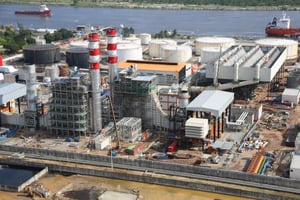 Images d’illustration de la centrale électrique Ciprel IV à Abidjan. © Ciprel (Compagnie Ivoirienne de production d’électricité).