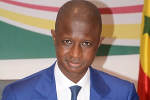 Félix Antoine Abdoulaye Diome, le ministre sénégalais de l’Intérieur. © Cheikh Ndiaye/AID