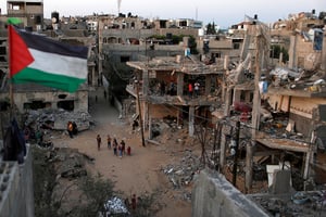 Après les bombardements israéliens sur Gaza, le 25 mai 2021 © Mohammed Salem/REUTERS