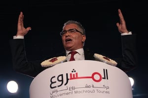 Mohsen Marzouk, en juillet 2016 © Mohamed Hammi/SIPA