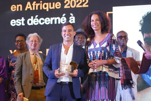 Yamen Manai, lauréat du 4e prix Orange du Livre en Afrique © DR / Fondation Orange