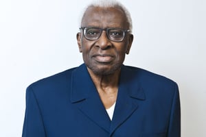 Lamine Diack est l’ancien président de l’IAAF. © Vincent FOURNIER/JA