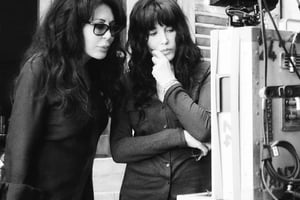 Yamina Benguigui et Isabelle Adjani. © Marcel Hartmann