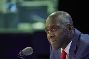 Le Sénégalais Makhtar Diop est le premier dirigeant subsaharien aux commandes de IFC, filiale du groupe de la Banque mondiale dédiée au secteur privé. © Bruno Levy pour JA