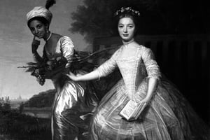 Dido Elizabeth Belle et Elizabeth Murray, peinture attribuée à David Martin. Cette fille d’un amiral britannique et d’une esclave est une figure emblématique associée aux courants anti-esclavagistes du XVIIIe siècle. © Courtesy of the Earl of Mansfield