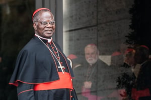 Le cardinal Laurent Monsengwo en février 2015, au Vatican © M.MIGLIORATO/CPP/CIRIC