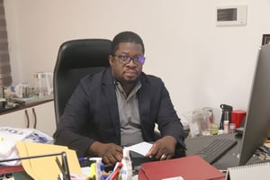 Charles Peyebinesso Limazie, fondateur du cabinet Ingénierie développement espace architecture (Idea) et président de l’Ordre des architectes du Togo (Onat) depuis le 21 juillet 2021. © DR