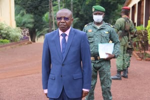 Rameaux-Claude Bireau, nouvelle ministre centrafricain de la Défense © Pacôme Pabandji