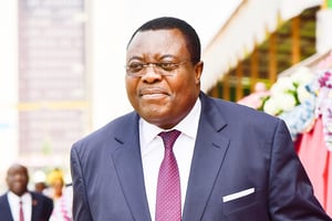 Jean de Dieu Momo, ministre camerounais délégué auprès du garde des Sceaux. © MABOUP