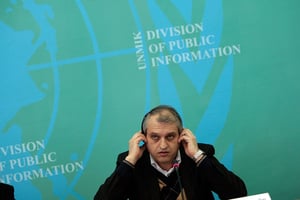 Alexander Ivanko en 2008, en Serbie. © Chris Hondros/Getty Images