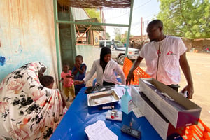 Campagne de vaccination de Médecins sans frontières à Niamey © Lamine Keita/MSF