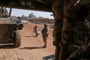 Au Mali, à Gao. © ERIC DESSONS/JDD/SIPA
