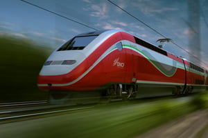Rame de la ligne de grande vitesse de l’ONCF. © Office national des chemins de fer