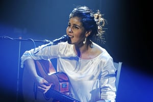 La chanteuse algérienne Souad Massi en concert à Paris en 2019. © EDMOND SADAKA EDMOND/SIPA