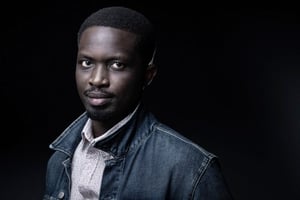 Mohamed Mbougar Sarr à Paris, en septembre 2021 © JOEL SAGET/AFP