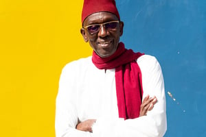 Doudou Wade, à Dakar le 3 novembre 2021. © Guillaume Bassinet pour JA