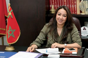Nabila Rmili a été élue en septembre à la tête du Conseil de la ville de Casablanca. © DR