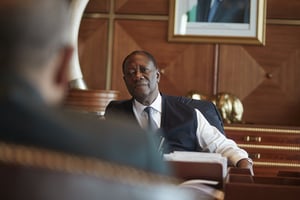 Alassane Ouattara, le 9 mars 2020. © Issam Zejly pour JA
