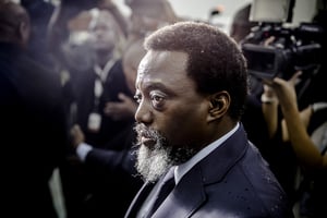 L’ancien président de la RDC, Joseph Kabila, le 30 décembre 2018. © LUIS TATO/AFP